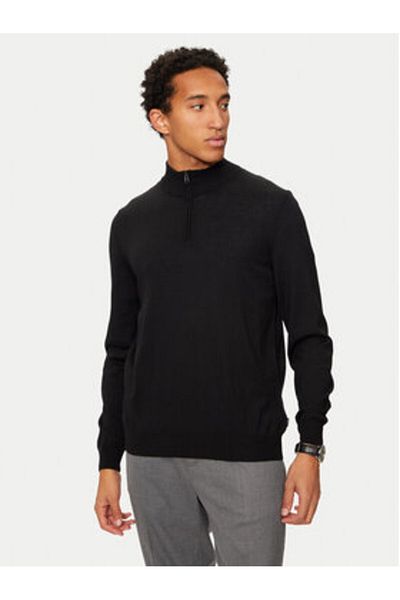 BOSS boss Men's Sweater 50528300 Black