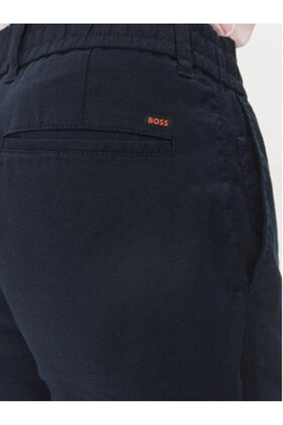 BOSS Pantaloni scurți din material textil pentru bărbați 50513027 bleumarin