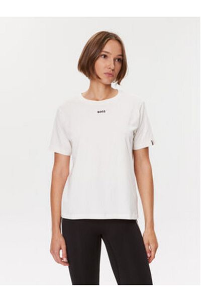 BOSS Top de pijama pentru femei 50500326 Alb