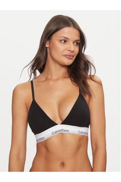 Calvin Klein Sutien tip bralette Calvin Klein pentru femei 000QF5650E Negru