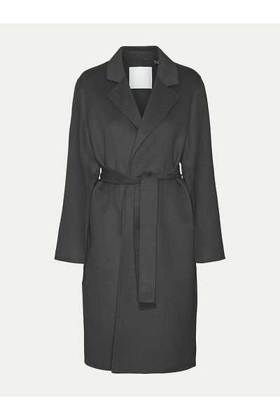 Vero Moda Women Wool Coat 10315046 Gray