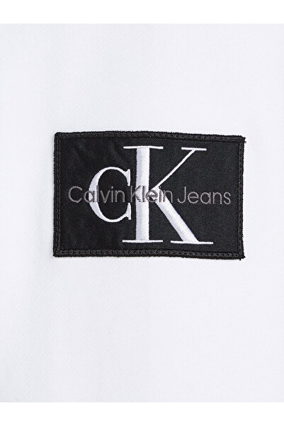Calvin Klein Jeans Ανδρικό Φούτερ J30J323430 Λευκό