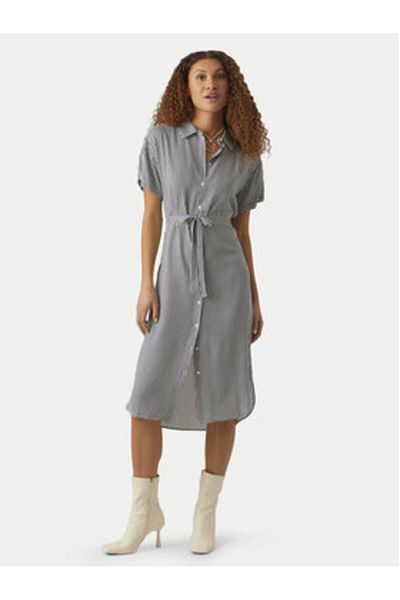 Vero Moda vero moda Women's Shirt Dress 10279684 Gray