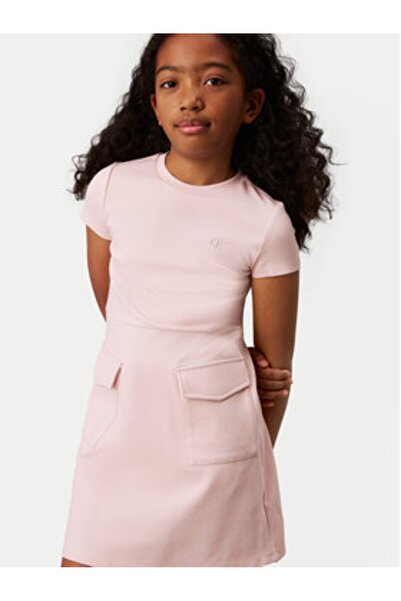 Calvin Klein Jeans Φόρεμα για κορίτσια IG0IG02699 Ροζ