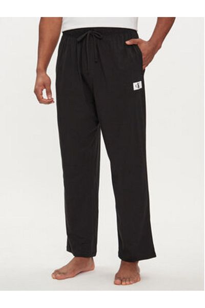 Calvin Klein lenjerie intimă pentru bărbați, pantaloni de pijama 000NM2611E negri