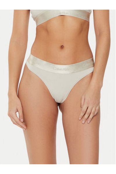 Calvin Klein calvin klein underwear Women's Thong 000QF7997E Beige