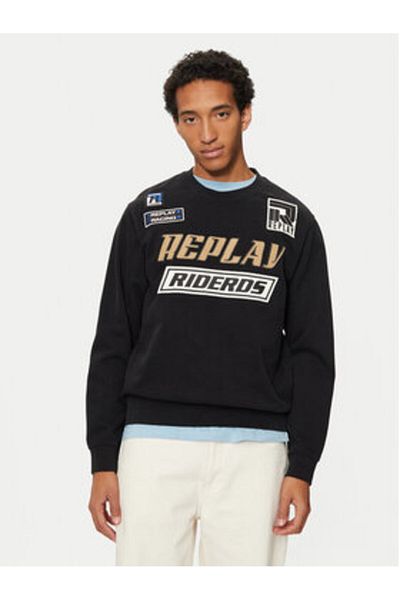 Replay Men's Sweatshirt M6971 .000.22890CS Black
