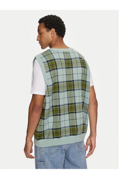 Vans Pulover bărbătesc VN000HDVM8I1 Albastru, Verde