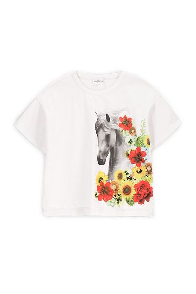Coccodrillo Tricou pentru fete WC5143201NGJ Alb