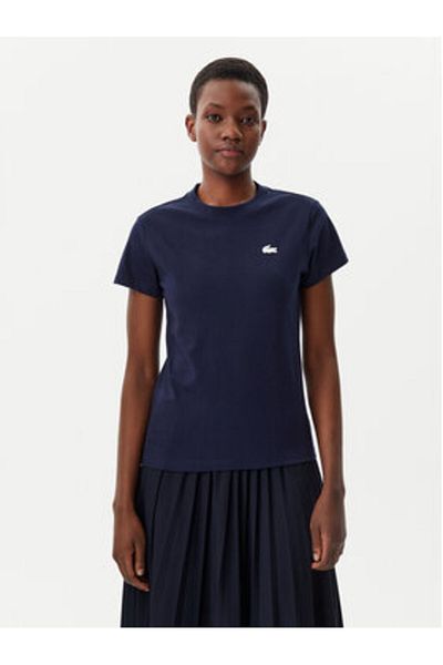 Lacoste Tricou damă TF9246 bleumarin