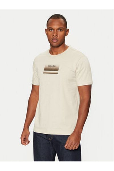 Calvin Klein calvin klein Men's T-Shirt K10K113803 Beige