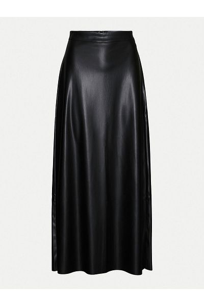 Vero Moda Vero Moda Fustă din piele ecologică pentru femei 10309137 Negru