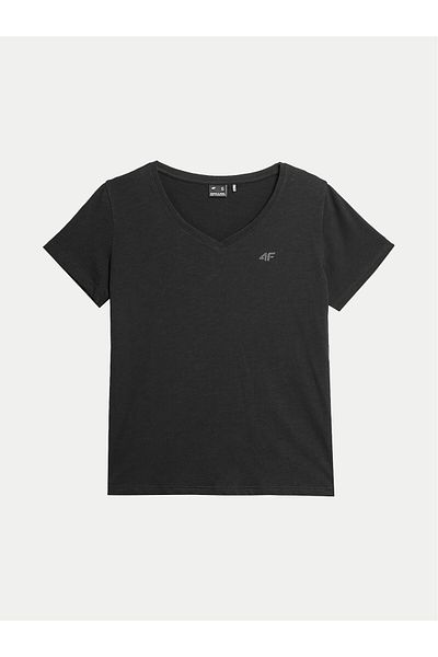 4F Tricou damă 4FWSS24TTSHF1162 Negru
