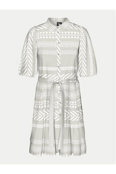 Vero Moda Rochie tip cămașă pentru femei 10303728 bej