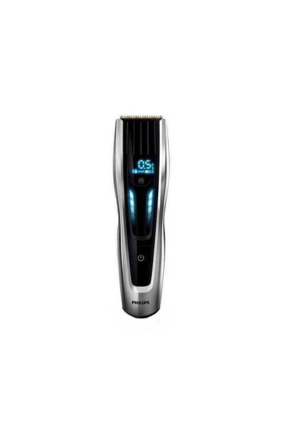 Philips Aparat de tuns Philips HC9450-15 Baterie Li-ion 0.5-42mm 400 trepte Lame din titan Negru Argintiu