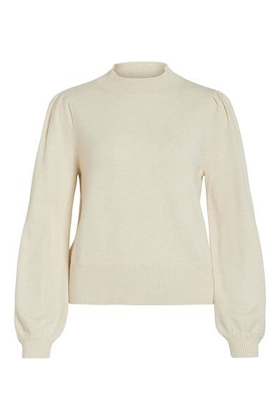 VILA Women's Sweater 14084179 Beige