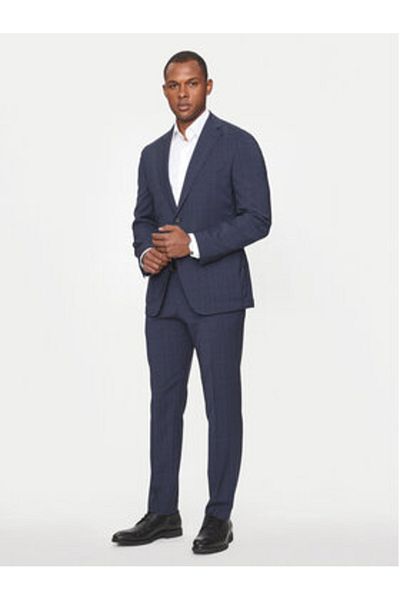 BOSS Men's Suit 50509480 Navy Blue