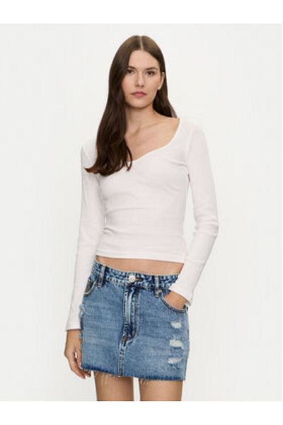 Brave Soul Women's Blouse LLT-624SARAH White