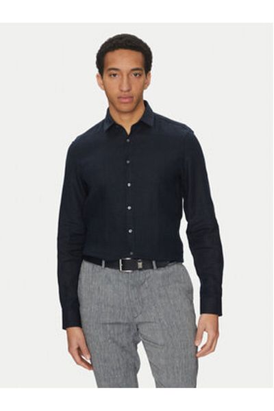 Calvin Klein Cămașă bărbătească K10K109286 Bleumarin