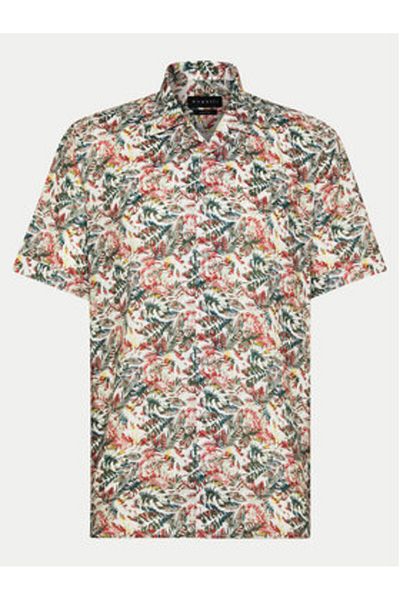 BUGATTI Mens Shirt 9253 58904A Colorful