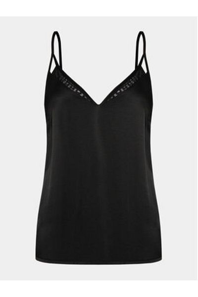 BOSS Women's Pajama Top 50515623 Black