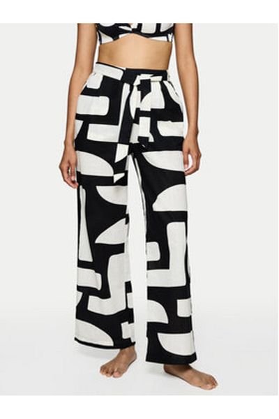 Triumph Pantaloni de pijama pentru femei 10222571 Negri