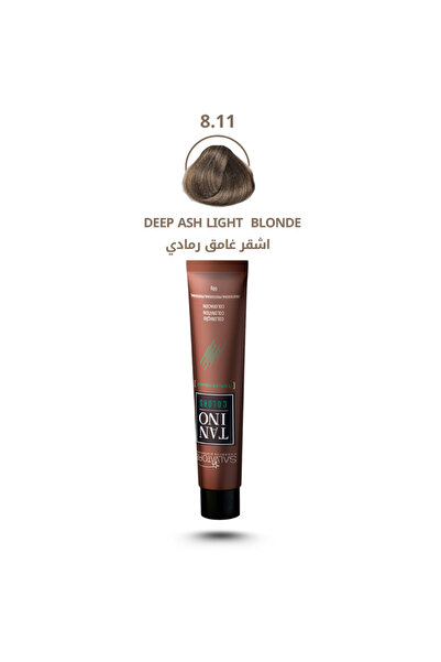 Salvatore Cosmetics صبغة شعر أشقر رمادي غامق درجة اللون 8.11