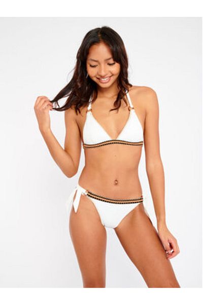 Banana Moon Women's Bikini Bottom SIMA SANTANY White