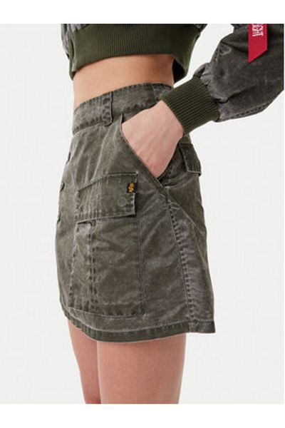 Alpha Industries Fustă mini pentru femei 156052 Negru