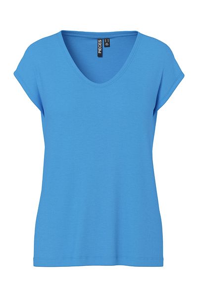 PIECES Tricou damă 17078732 albastru