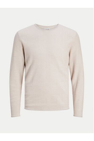 Jack & Jones jack jones Mens Sweater 12258407 Beige
