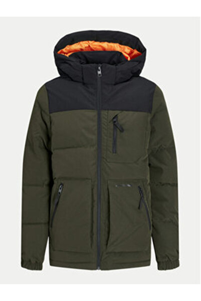 Jack & Jones Jachetă de iarnă Jack Jones Junior pentru băieți 12258547 Verde
