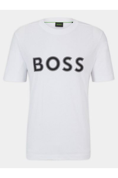 BOSS boss Men's T-Shirt 50506344 White