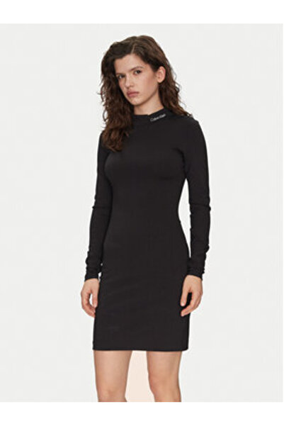 Calvin Klein Jeans Γυναικείο Φόρεμα Casual J20J225074 Μαύρο