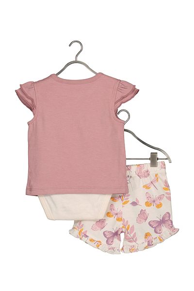 Blue Seven Girl Bodysuit and shorts set 422177 X Red