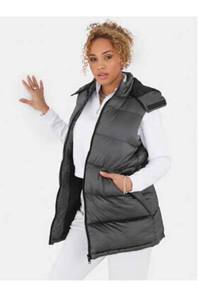 Brave Soul Women's Sleeveless LJK-NEEMAGILET Gray