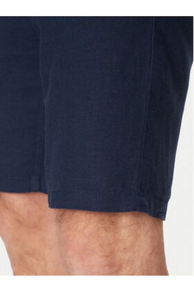 Blend Pantaloni scurți din material bărbătesc 20717870 Albastru marin