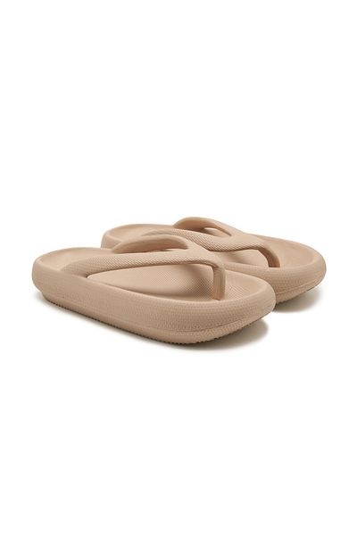Desa Flip-flops de damă bej