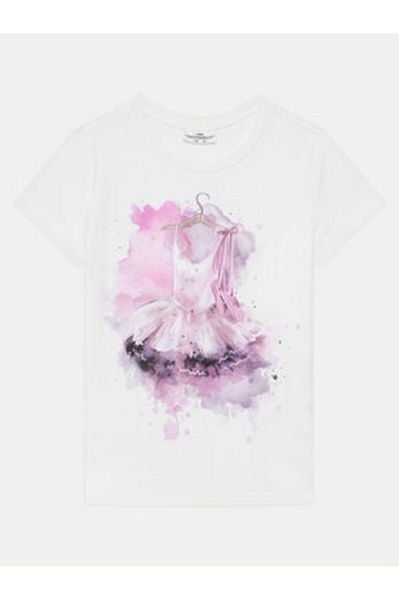 Coccodrillo Tricou pentru fete WC5143202VGA Alb
