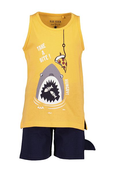 Blue Seven Boy Top and shorts set 826022 X Orange
