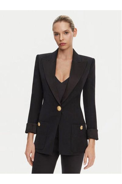 BALMAIN Women's Blazer DF1SE095ME54 Black