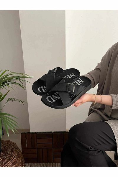 Behtah Kundura Μεγάλου μεγέθους Battal Comfort Καθημερινές Ανατομικές Σολές Μητέρες και Παντόφλες Εξωτερικού χώρου