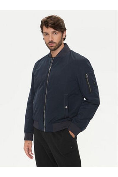 BOSS Geacă bomber bărbătească 50519981 bleumarin