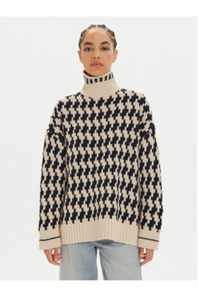 Tommy Hilfiger Women's Turtleneck WW0WW42265 Beige