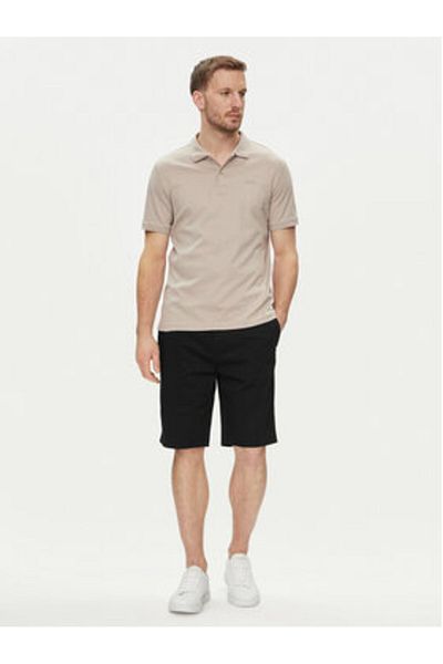 Calvin Klein Pantaloni scurți din material pentru bărbați K10K112831 Negri
