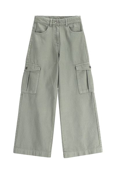 Coccodrillo Girl's Cloth Trousers WC5119102DGJ Khaki