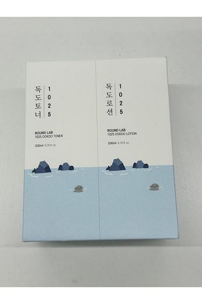 Round Lab 1025 DOKDO TONER LOTION SPECIAL SET (Toner_200ml + Lotion_200ml)