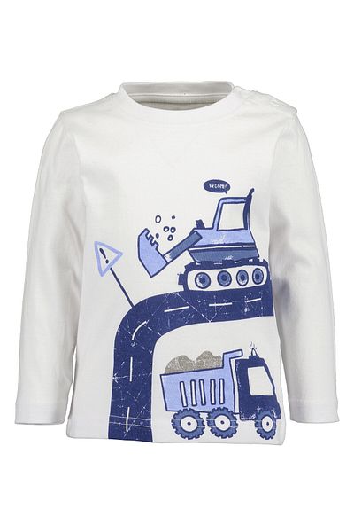 Blue Seven Boy Blouse 977617 X White