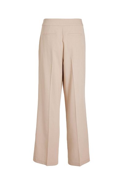 VILA Pantaloni din material textil pentru femei 14088007 bej