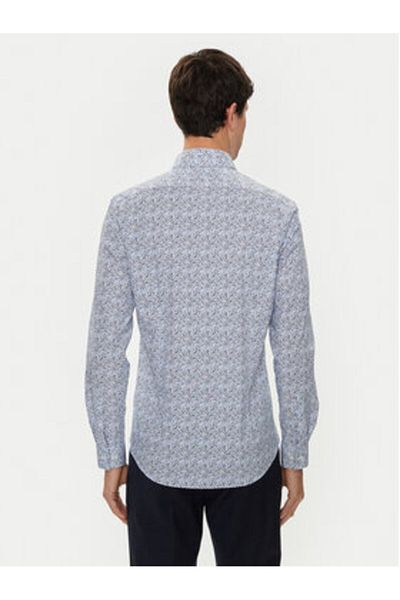 Calvin Klein Cămașă bărbătească K10K113175 Albastră
